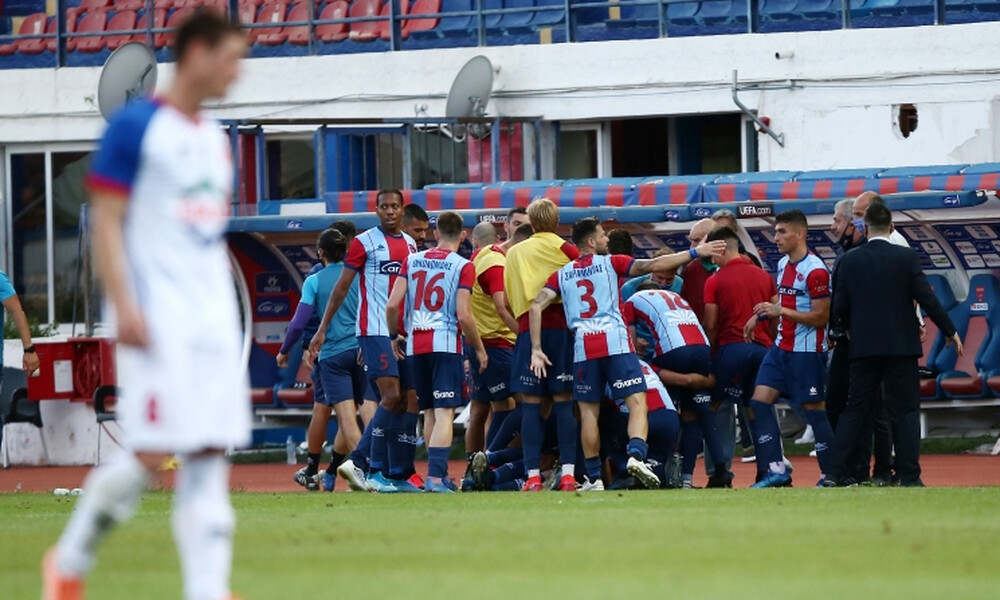 Super League: Πρεμιέρα χωρίς αποστάσεις, χάθηκε η... μπάλα στους πανηγυρισμούς (photos)