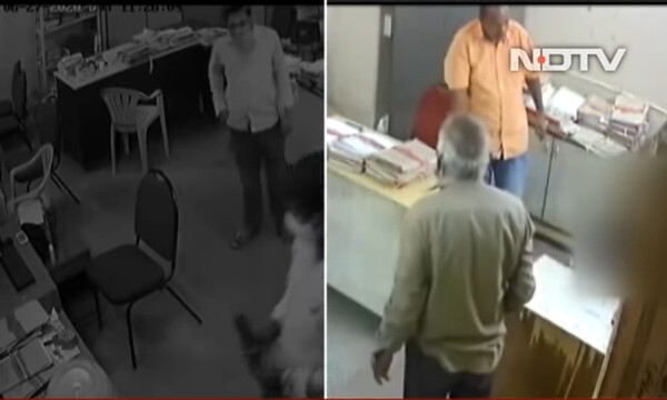 «Πλάκωσε» τη συνάδελφό του επειδή του είπε να φορέσει μάσκα (video)
