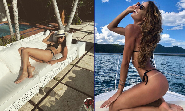 Στη Μύκονο γίνεται του... top model! Έφτασαν Adriana Lima και Izabel Goulart!
