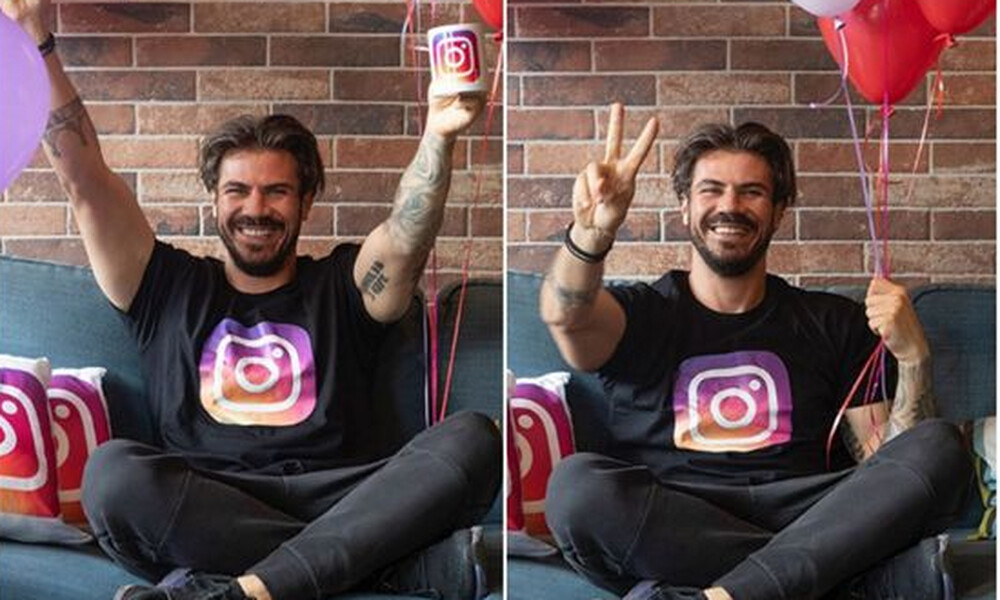 Άκης Πετρετζίκης: Έφτασε τους 1,5 εκατομμύριο followers στο Instagram και το γιορτάζει!