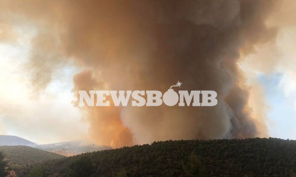Φωτιά - Κεχριές: Πύρινη «κόλαση» - Εκκενώθηκε κι άλλος οικισμός