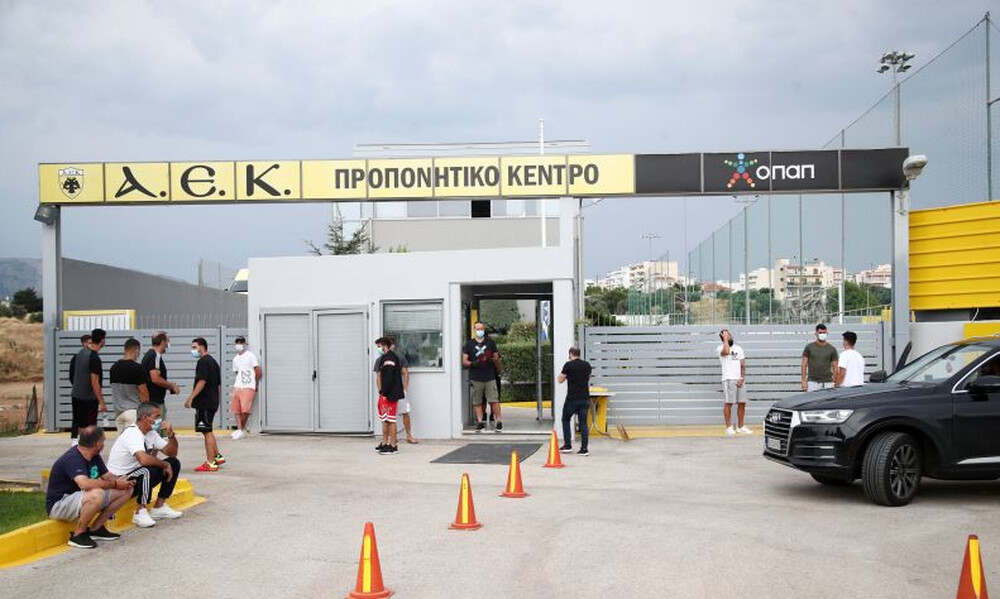 ΑΕΚ: Ολοκληρώθηκαν τα τεστ για τον κορονοϊό, περιμένει αποτελέσματα