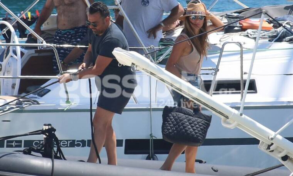 Νέες φωτό από τις διακοπές Τσολάκη - Πετρουλάκη: Άλλος για τη... βάρκα τους;