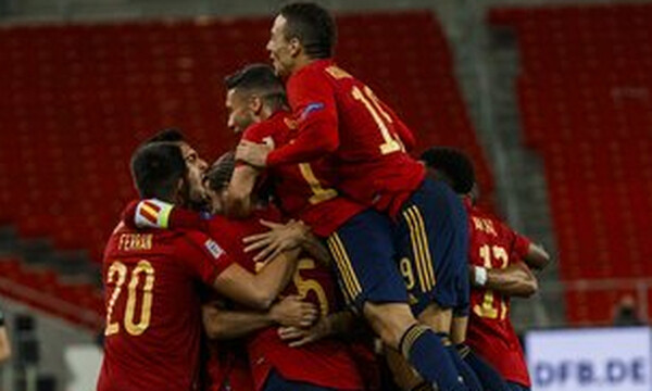 Nations League: Απόδραση Ισπανίας στο 95’, 1-1 με τη Γερμανία (videos+photos)