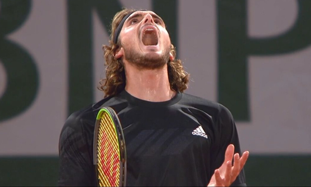 Roland Garros: Ξέσπασε και πήρε τα πάνω του ο Τσιτσιπάς (videos)