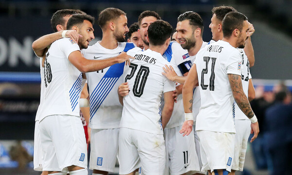 Ελλάδα-Μολδαβία 2-0: Σβηστά στην κορυφή με Μπακασέτα, Μάνταλο (video+photos)