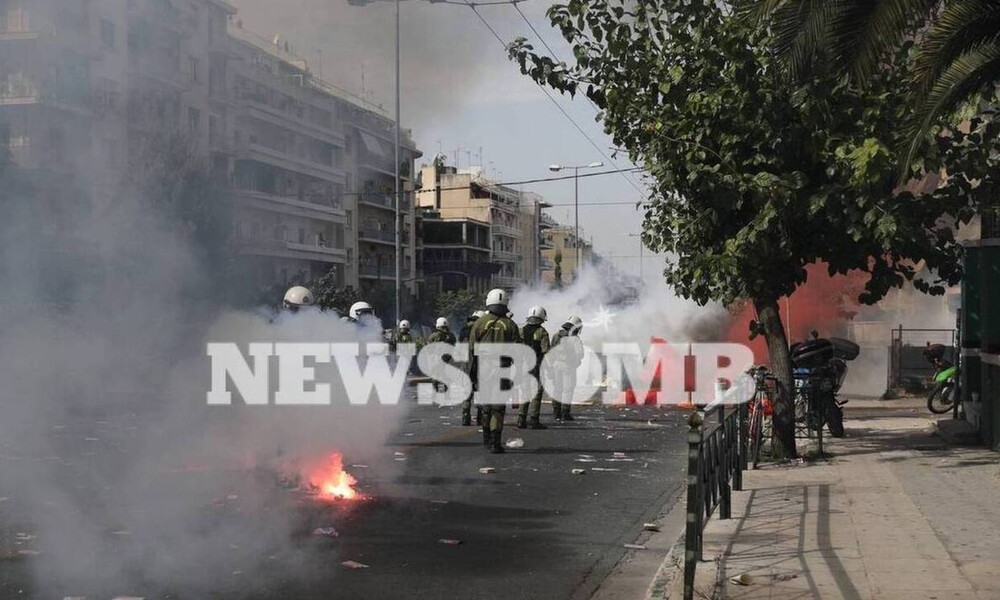 ΕΛ.ΑΣ.: Έτσι ξεκίνησαν τα επεισόδια στο Εφετείο (vid)