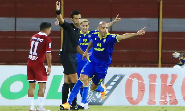 ΑΕΛ-Αστέρας Τρίπολης 0-1: Εκτέλεσε με το κεφάλι ο Μπαράλες (photos+video)