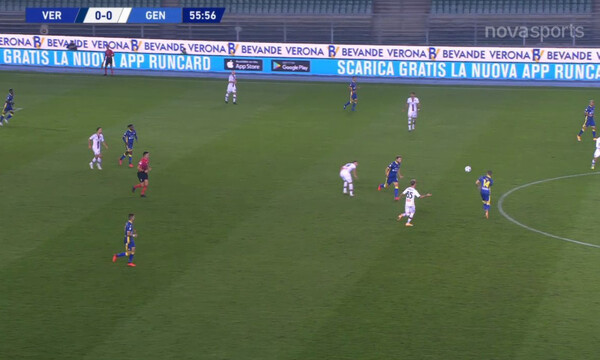 Serie A: Κόλλησαν στο 0-0 Ελλάς Βερόνα και Τζένοα (video+photos)