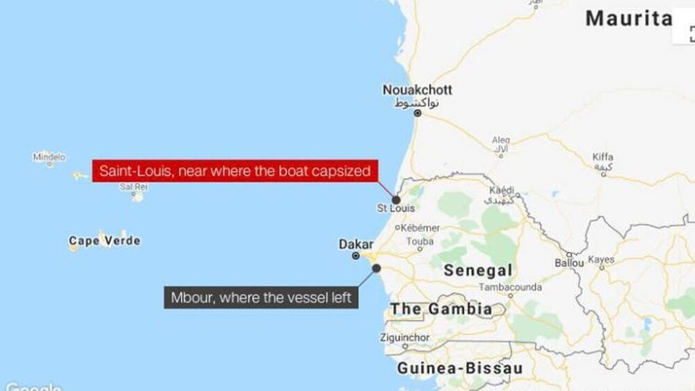 Στις ακτές της Σενεγάλης το πιο πολύνεκρο ναυάγιο του 2020