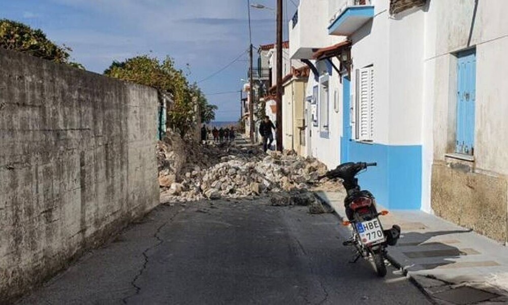 Σεισμός στη Σάμο: Τουλάχιστον 4 τραυματίες - Μεγάλες καταστροφές στο νησί