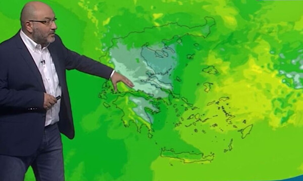 Καιρός - Αρναούτογλου: Αξιόλογες βροχές, πασπάλισμα χιονιού σε κορυφές!