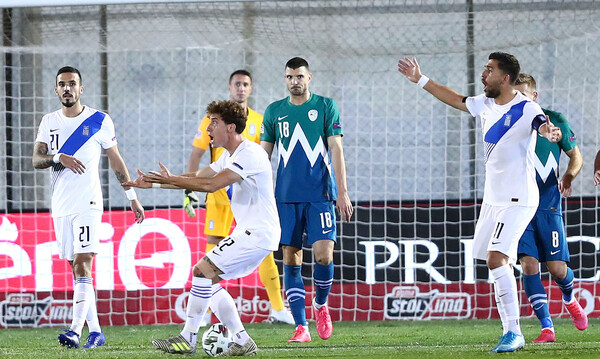 Ελλάδα-Σλοβενία 0-0: Άργησε να ρισκάρει, ήταν άστοχη και κόλλησε στον Όμπλακ (videos+photos)
