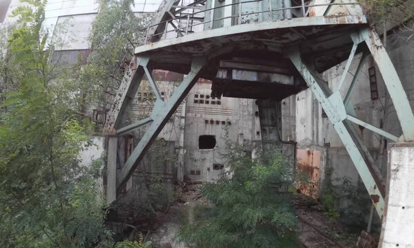 Drone στο Τσέρνομπιλ αποκάλυψε απόκοσμες εικόνες (pics)
