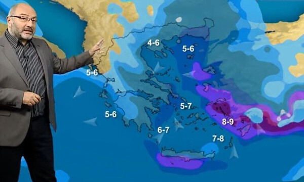 Καιρός: Θέλει προσοχή το επόμενο 48ωρο! Η ενημέρωση του Σάκη Αρναούτογλου