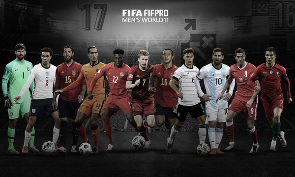 FIFA: Η κορυφαία ενδεκάδα της χρονιάς! (Photos)