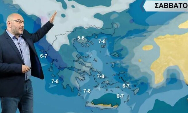 Καιρός - Αρναούτογλου: Με... 20άρια τα Χριστούγεννα, με χιόνια στα βόρεια ορεινά η επόμενη!