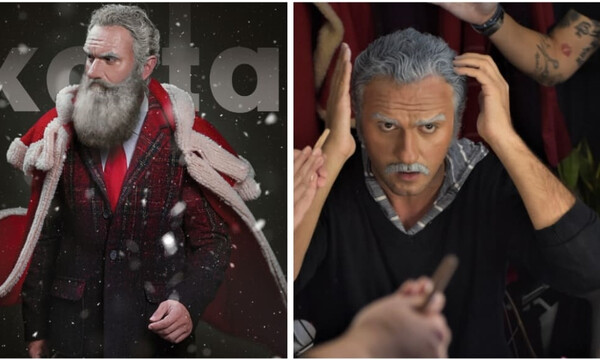 Ο Μελέτης Ηλίας μεταμορφώθηκε σε Άγιο Βασίλη που θα ήθελαν όλες οι γυναίκες!