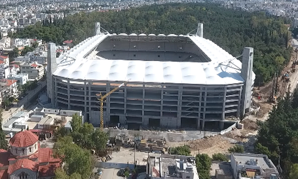 ΑΕΚ: Παίρνουν μορφή τα δύο κτίρια στην «Αγιά Σοφιά» (photo)
