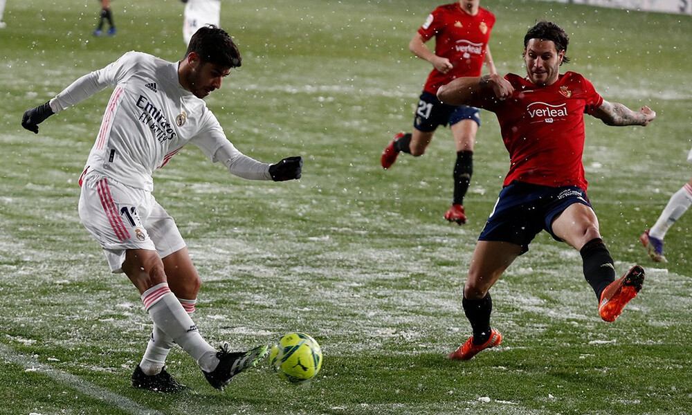 La Liga: Η Ρεάλ «χιόνισε» δύο βαθμούς στην Παμπλόνα! (Video+Photos)