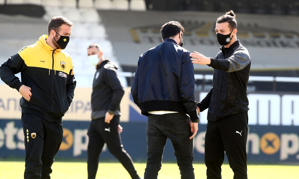 ΟΦΗ-ΑΕΚ: Πανό για τα Ίμια στο «Γεντί Κουλέ» (photos)