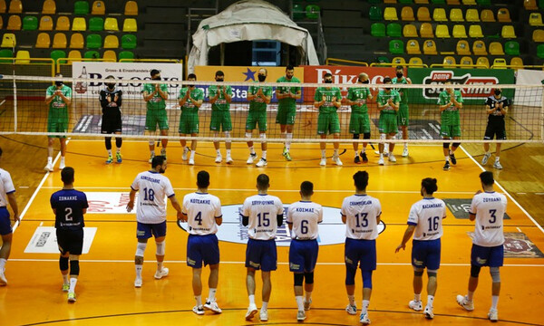 Volley League: Μασκοφόροι οι παίκτες του Παναθηναϊκού! (Video)