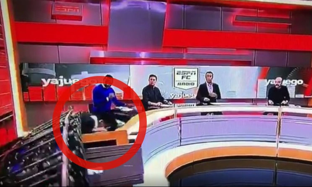 Σοκαριστικό ατύχημα στο ESPN της Κολομβίας! (Video)