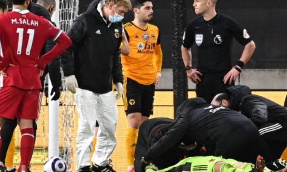 Premier League: Σοκαριστικός τραυματισμός – Τον χτύπησε με το γόνατο στο κεφάλι (video)