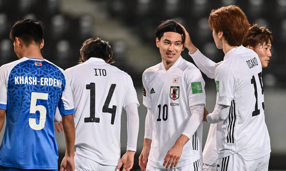 Προκριματικά Μουντιάλ: Η Ιαπωνία έβαλε 14 γκολ στην Μογγολία (video+photos)