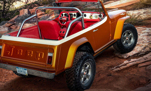 To Jeepster Beach είναι ένα restomod SUV για τα ελληνικά νησιά