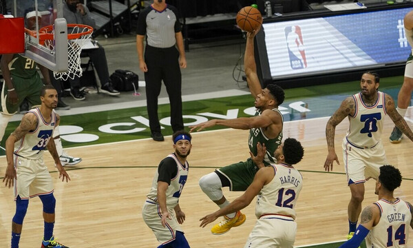 NBA: Δεν είχε πάρει… χαμπάρι το ρεκόρ ο Αντετοκούνμπο (photos+videos)