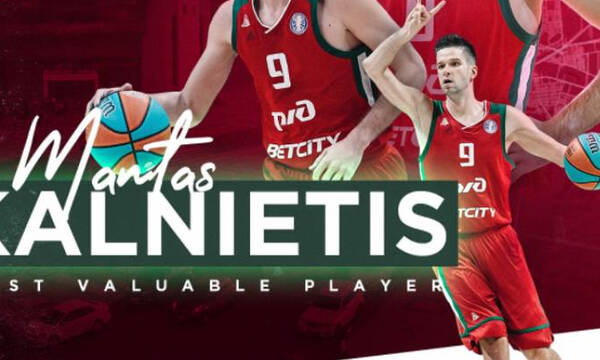 VTB League: MVP της σεζόν ο Καλνιέτις (vid)