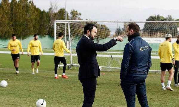 Άρης: Στην προπόνηση ο Καρυπίδης - Η αποστολή για Παναθηναϊκό