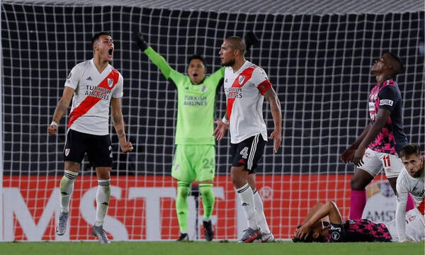 Copa Libertadores: Το θαύμα της Ρίβερ - Νίκησε Ιντεπεντιέντε και... κορονοϊό (photos+video)