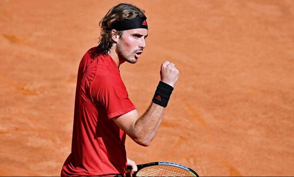 Στέφανος Τσιτσιπάς: Με άνεση στους «4» (photos+video)