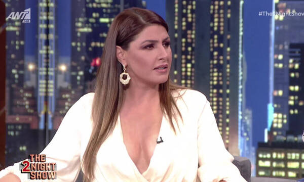 The 2Night Show: Παπαρίζου: Η αποστομωτική ατάκα μετά τα σχόλια που δέχτηκε για τα κιλά της