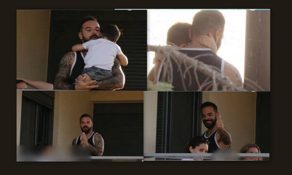 Survivor: Η πρώτη αγκαλιά του Ντάφυ στον γιο του και τα κεράσματα της γυναίκας του στους ρεπόρτερ