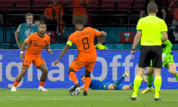 Euro 2020: «Οβίδα» Βαϊνάλντουμ και 1-0 η Ολλανδία (video)