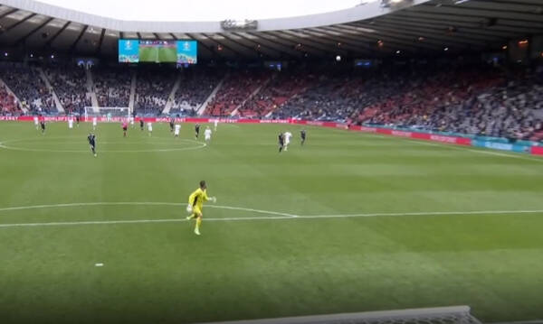 Euro 2020: Απίθανο γκολ στο Σκωτία-Τσεχία - Σκόραρε από τη... σέντρα (video)