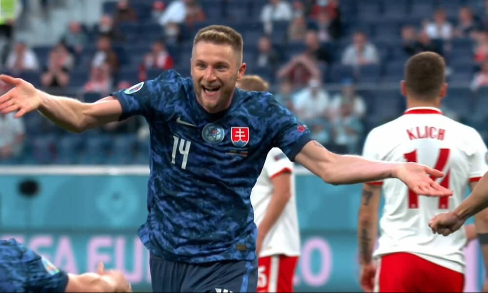 Euro 2020: Νέο προβάδισμα με Σκρίνιαρ για Σλοβακία (video)