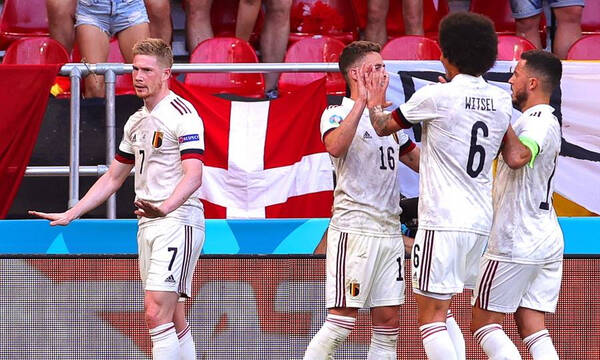 Euro 2020: Δανία-Βέλγιο 1-2