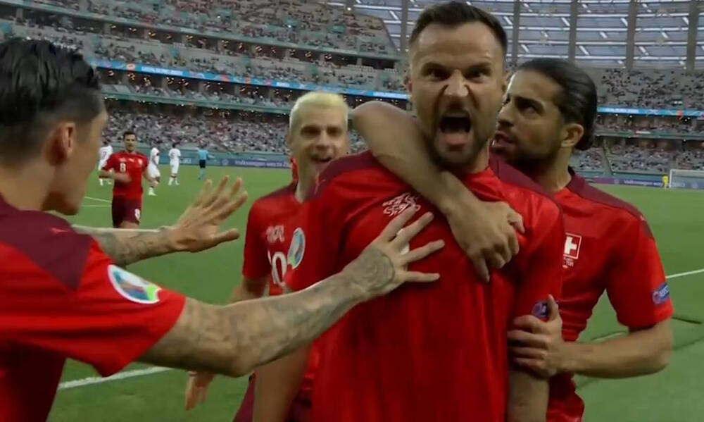 Euro 2020: Ο Σεφέροβιτς με τρομερό σουτ έκανε το 1-0 για την Ελβετία κόντρα στους Τούρκους! (video)