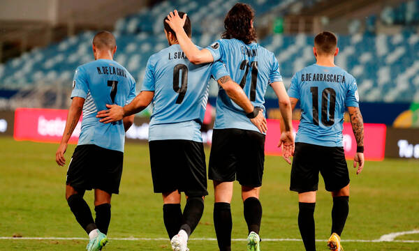 Copa America: Στα προημιτελικά Ουρουγουάη και Παραγουάη (video+photos)