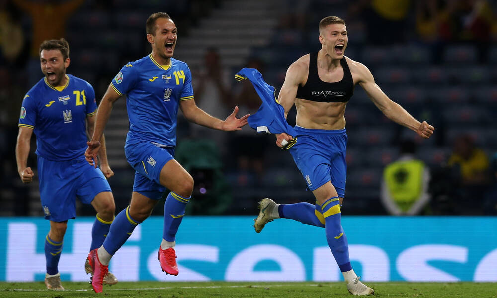 Euro 2020: Σουηδία-Ουκρανία 1-2 (1-1 κ. αγ.)