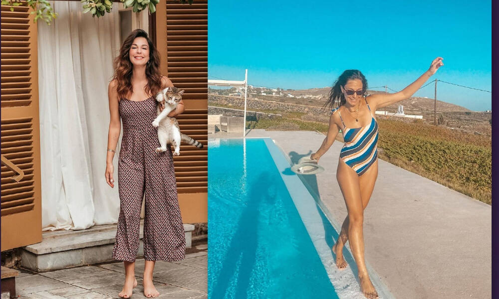 Κατερίνα Παπουτσάκη: Έτσι είναι το κορμί της στα 42 της - Φώτο με μαγιό