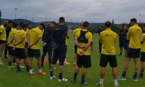 Άρης: Δύο απόντες στην προπόνηση (photos)