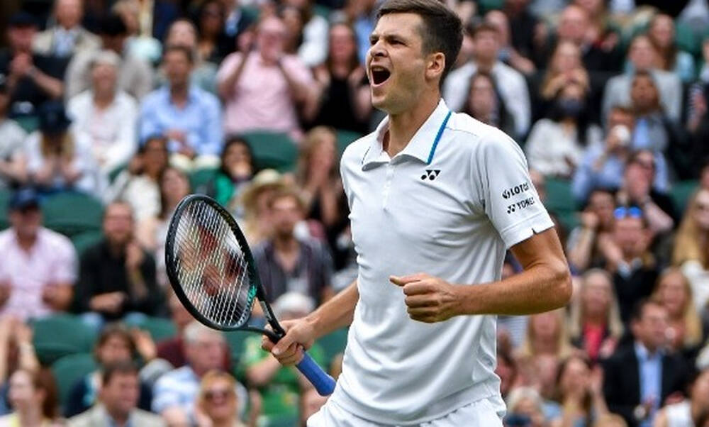 Wimbledon: Ο Χούρκατς έβγαλε εκτός τον Μεντβέντεφ - Στους «8» με Φέντερερ