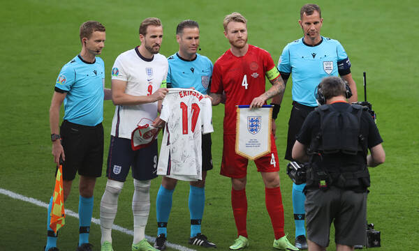 Euro 2020 - Αγγλία-Δανία: Τίμησαν τον μεγάλο «νικητή» Έρικσεν