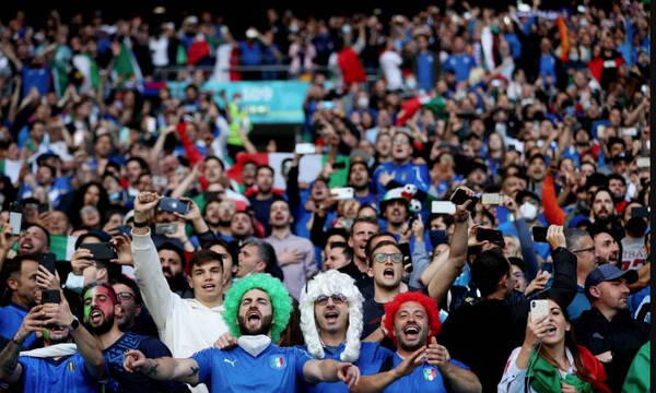 Euro 2020: Αλαλούμ με την παρουσία 1.000 Ιταλών φιλάθλων στο «Γουέμπλεϊ»