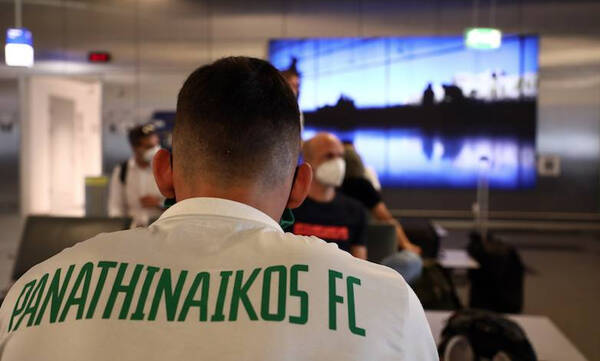 Παναθηναϊκός: «Πέταξε» για Ολλανδία (photos)